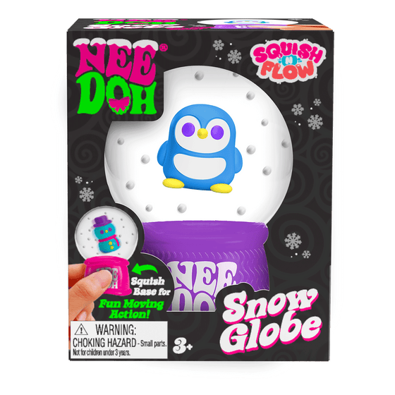 NeeDoh Squish N Flow Snow Globe | Reserve Autumn Spring